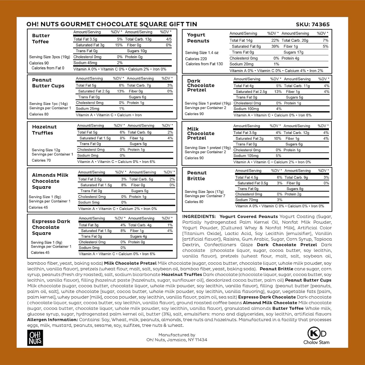 Chocolate Gift Basket