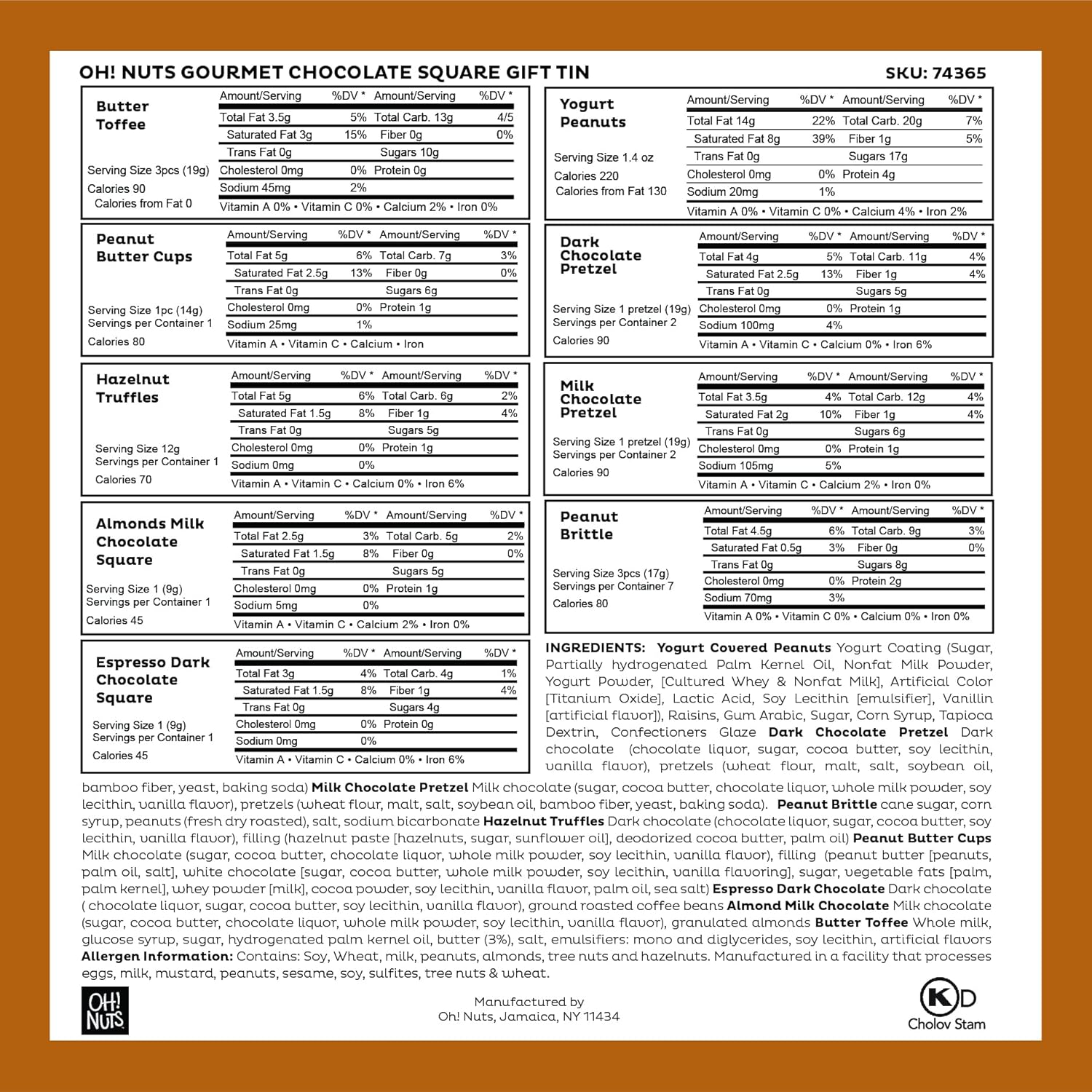 Chocolate Gift Basket