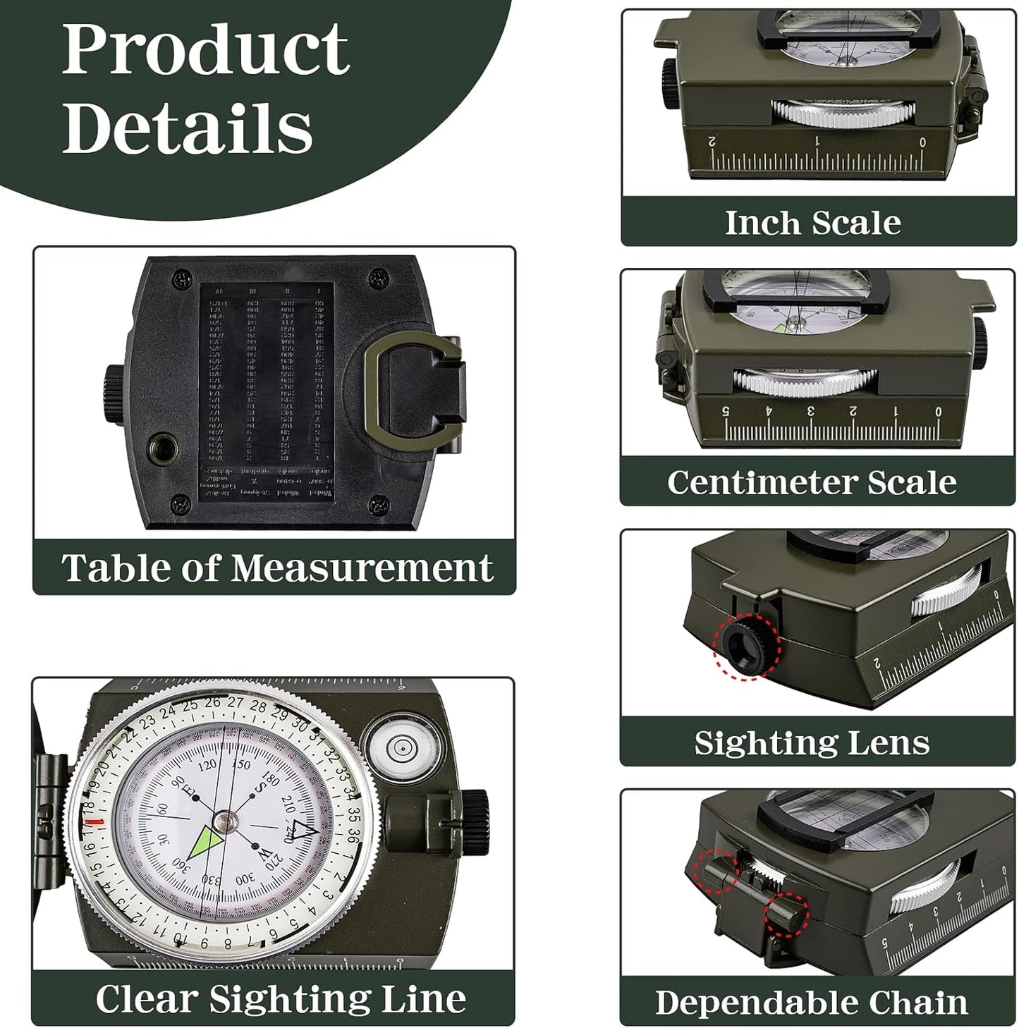 Hiking Compass for Survival