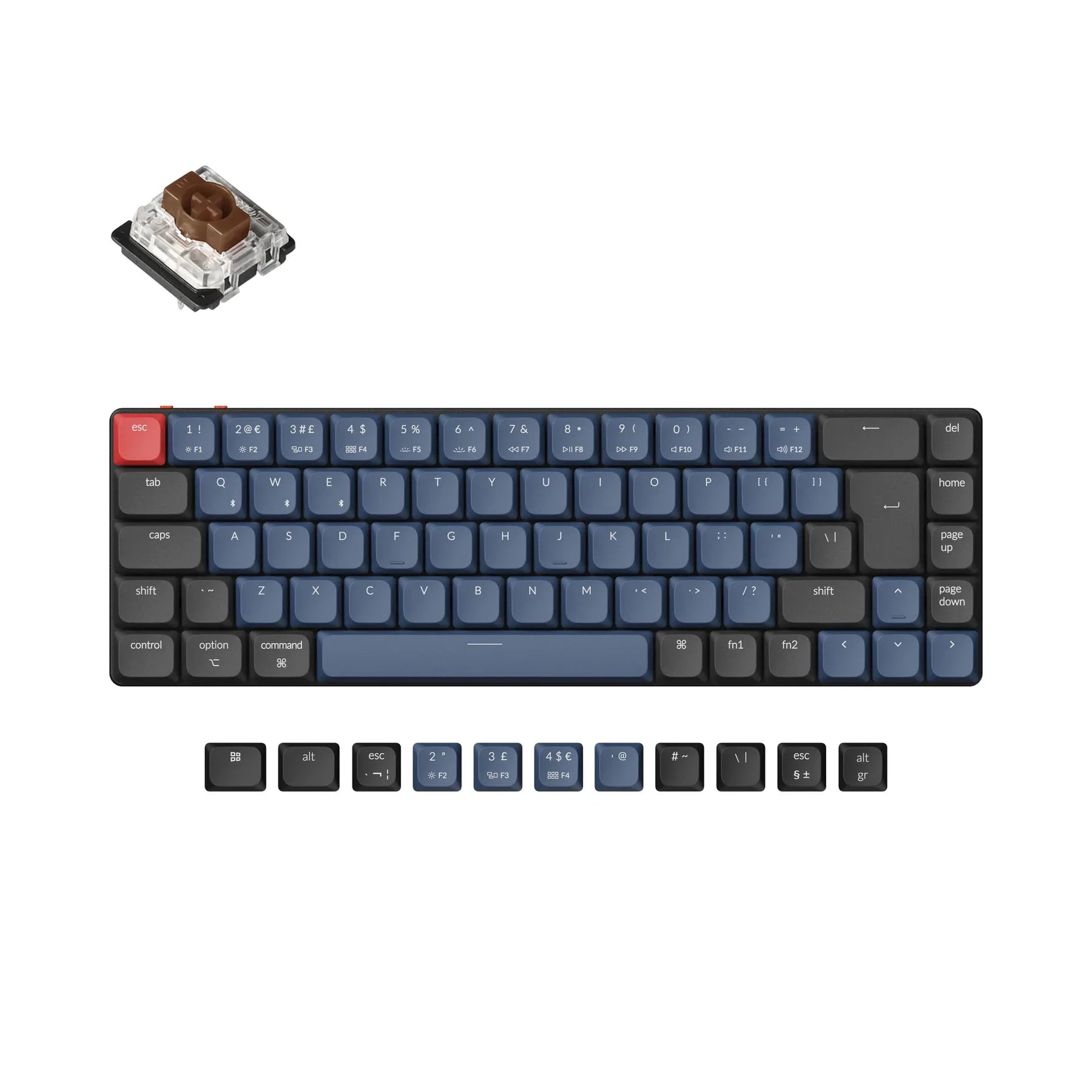 Keychron K3 Max RGB Keyboard with wireless and low-profile design
