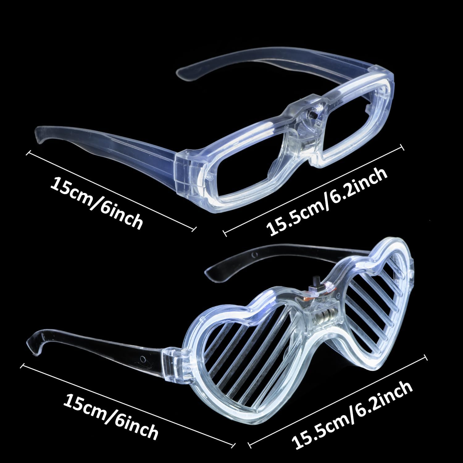 LED Flashing Glasses