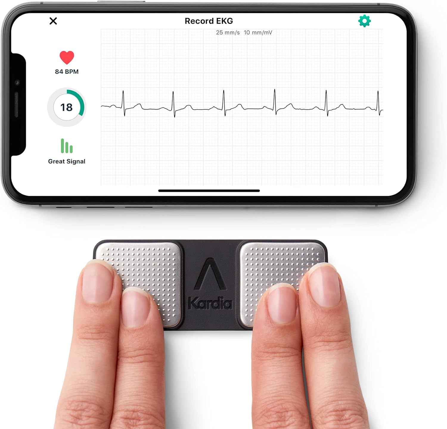Portable EKG Monitor for Heart Health Monitoring