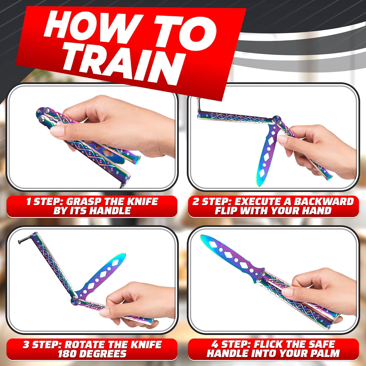 Practice Butterfly Knife