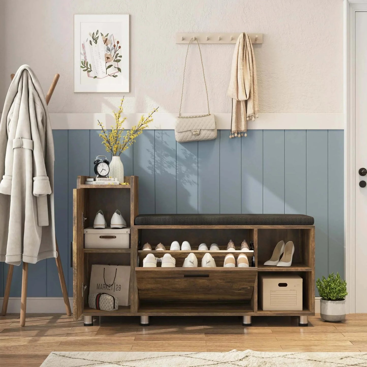 Cabinet with Adjustable Shelf for Living Room Furniture 🌟