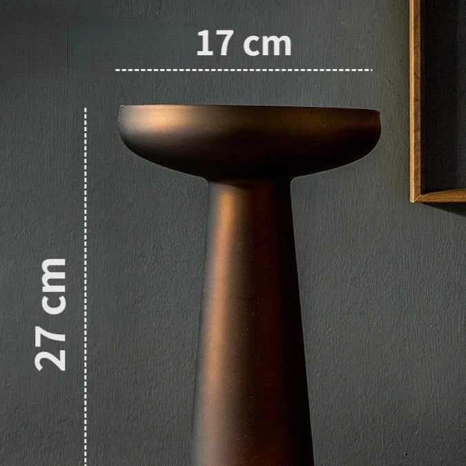 Lumière Frosted Glass Vase