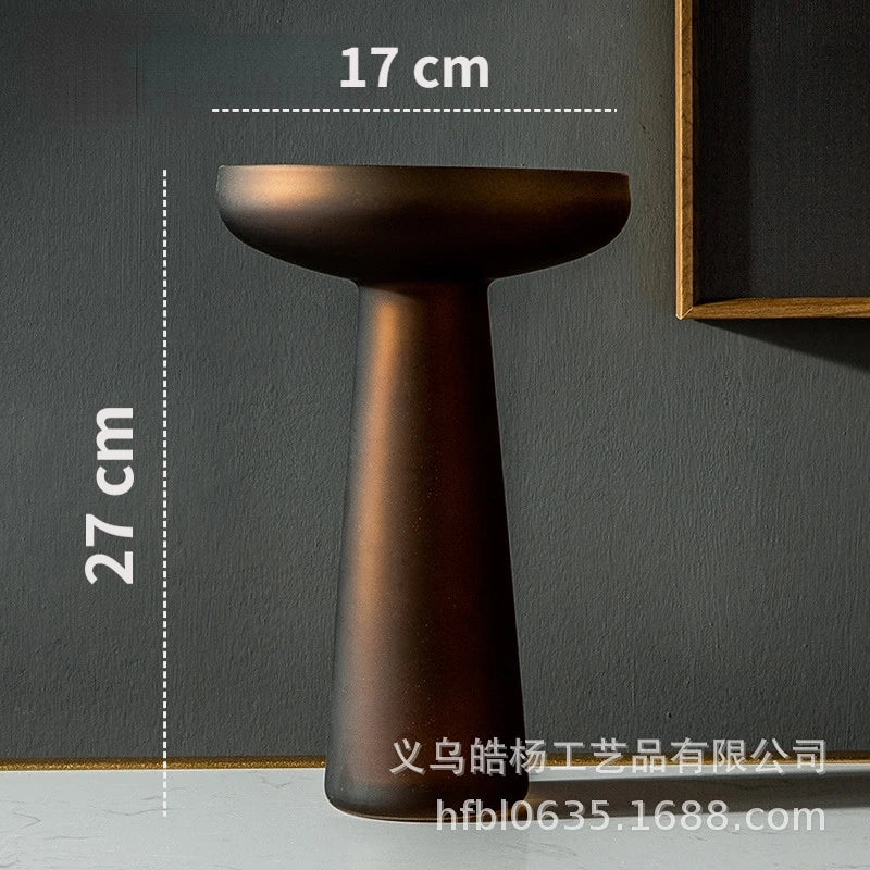 Lumière Frost Frosted Glass Vase