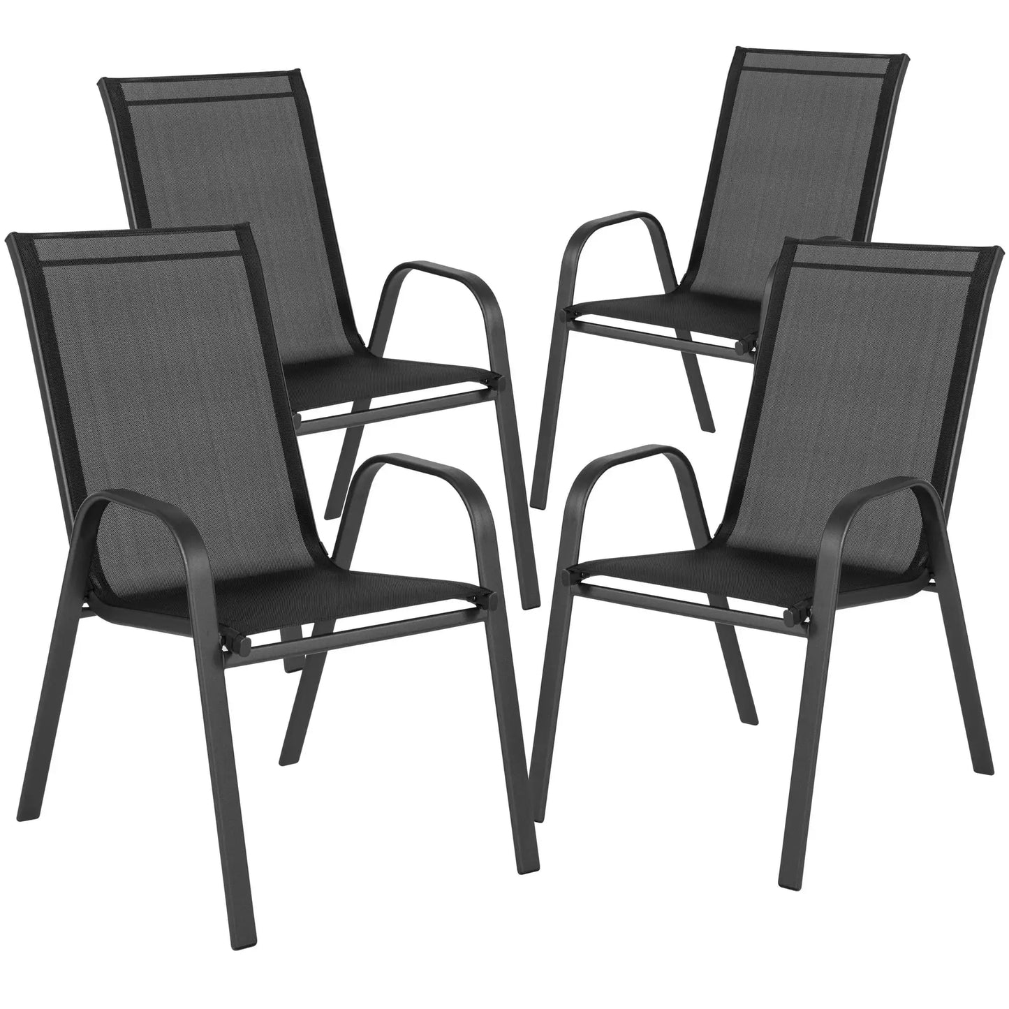 Outsunny Patio Furniture Set, Garden Set with Table, Foldable Chairs, a Loveseat