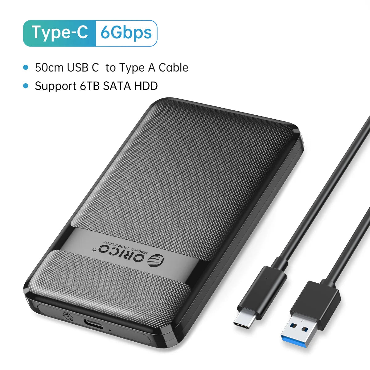 ORICO 10Gbps USB3.2 Gen2 Type-C M.2 NVMe/NGFF(SATA) Dual Protocol SSD Enclosure