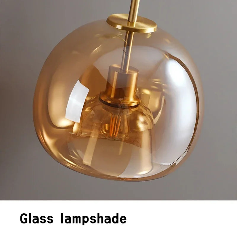 Modern Glass Ceiling Light
