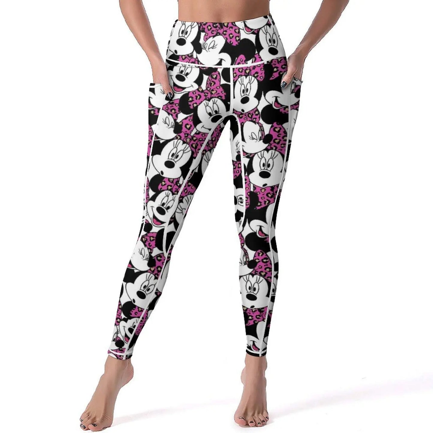 Women's Navy Water Repellent Cropped Stretch Pants