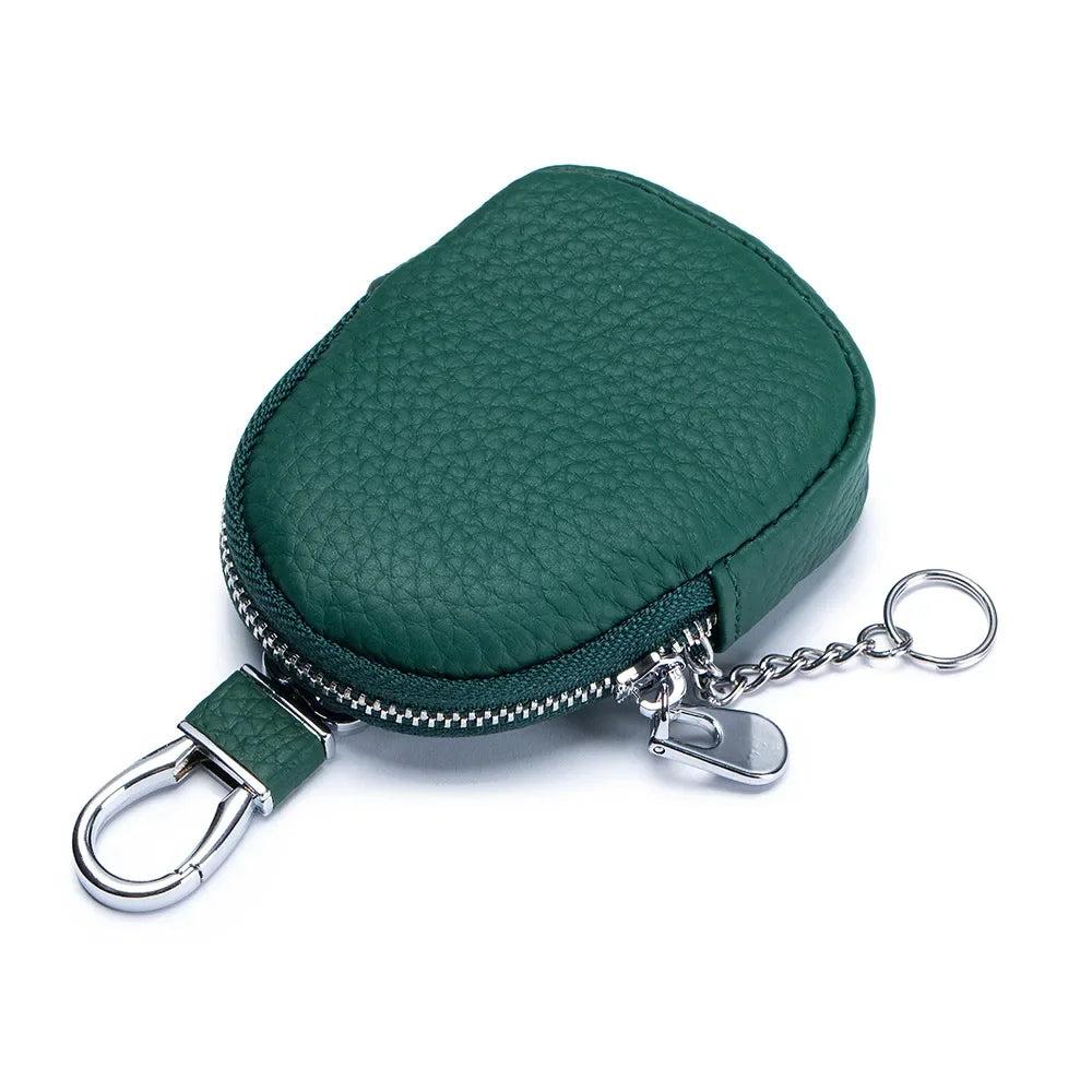 Xajzpa  New Leather Coin Purse Small Women Change Wallet Personalize Mini Key Ring Pouch earphone Storage Bag girls Gift