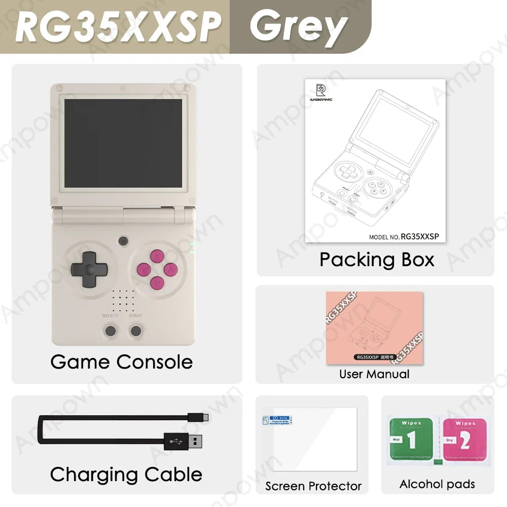 RG35XXSP Flip Game Console – Retro Gaming Handheld with IPS Display