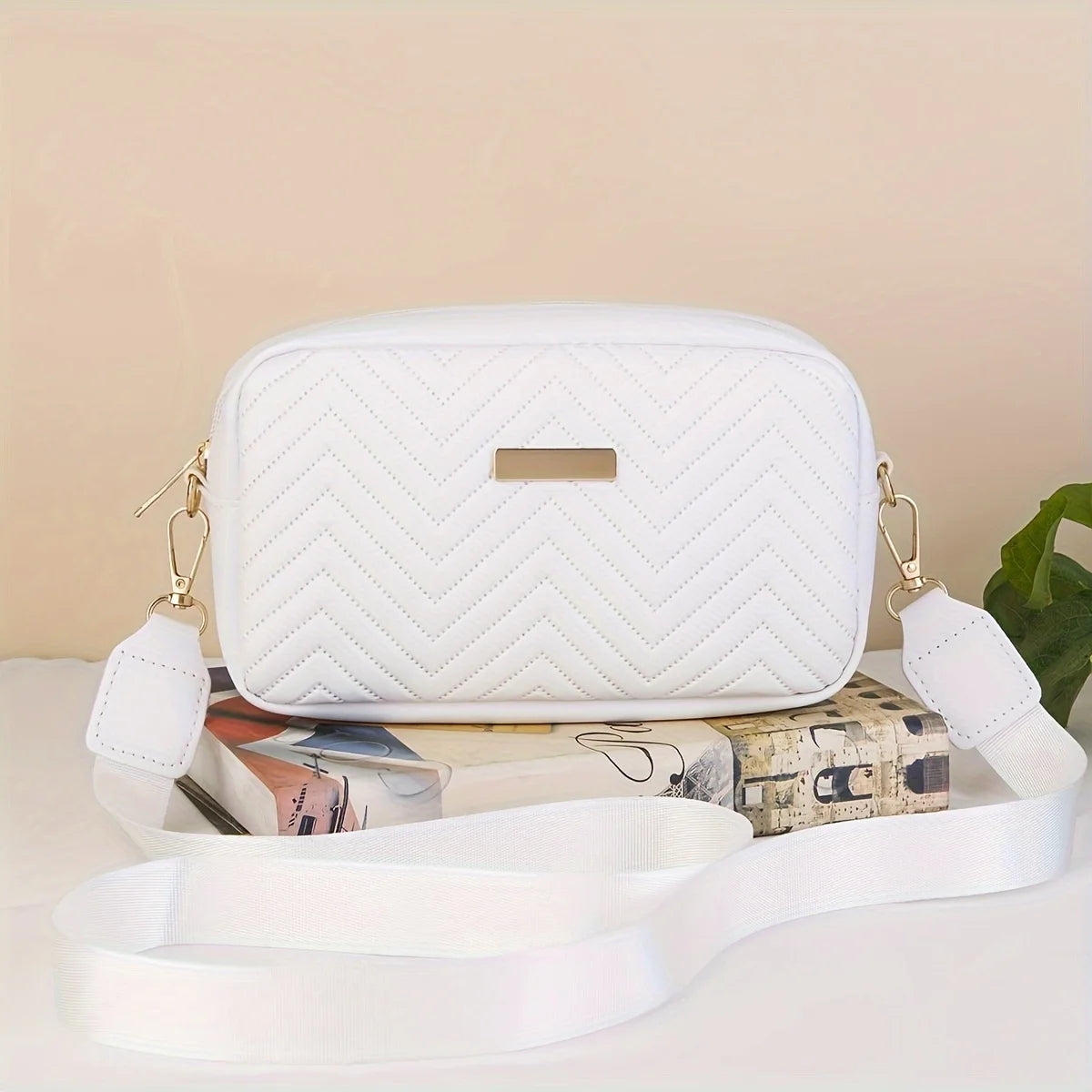 Mini Quilted Crossbody Bag