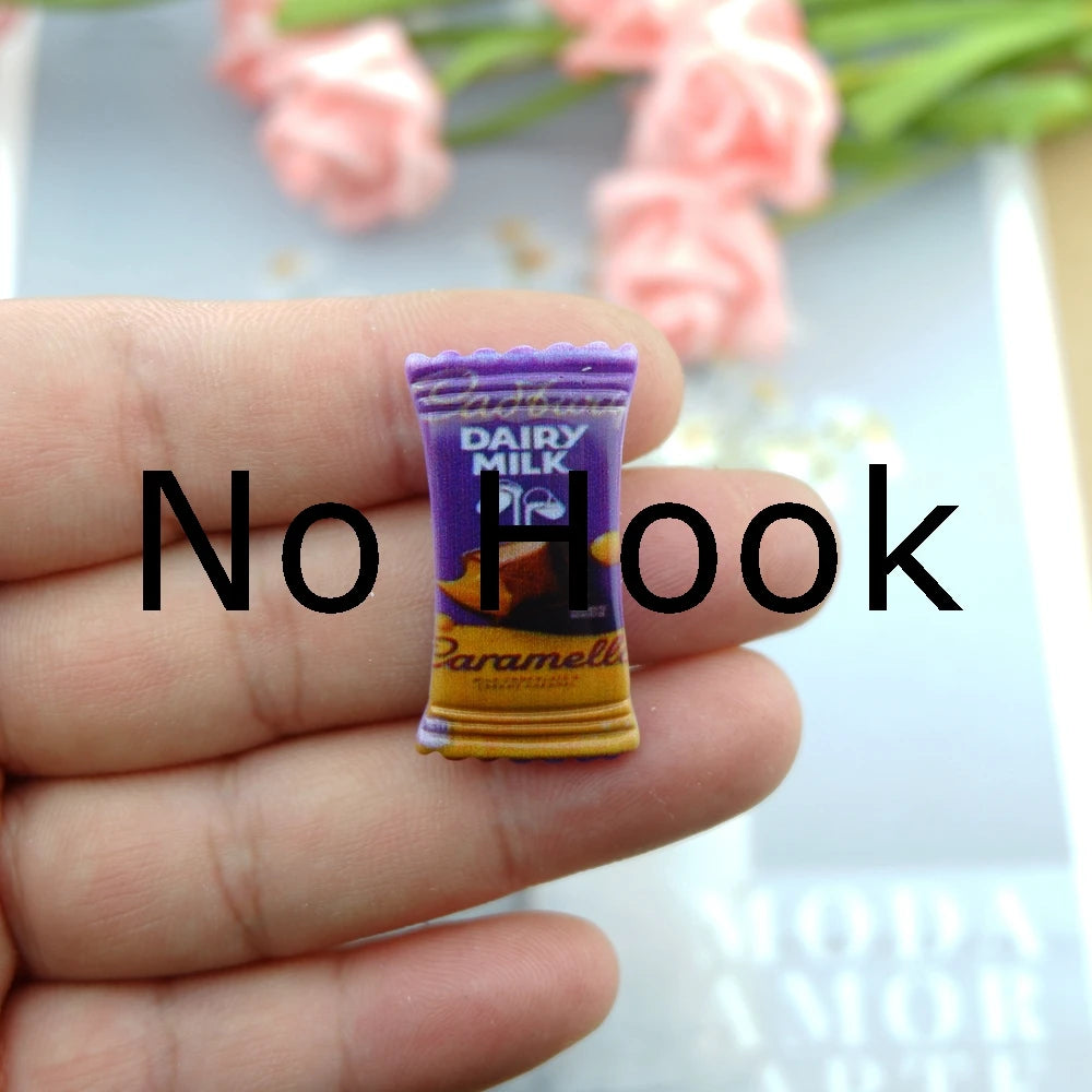 Cute Chocolate Candy Charms for Jewelry Making Diy Earring Bracelet Pendant Accessories Findings Phone Making Wholesale Bulk