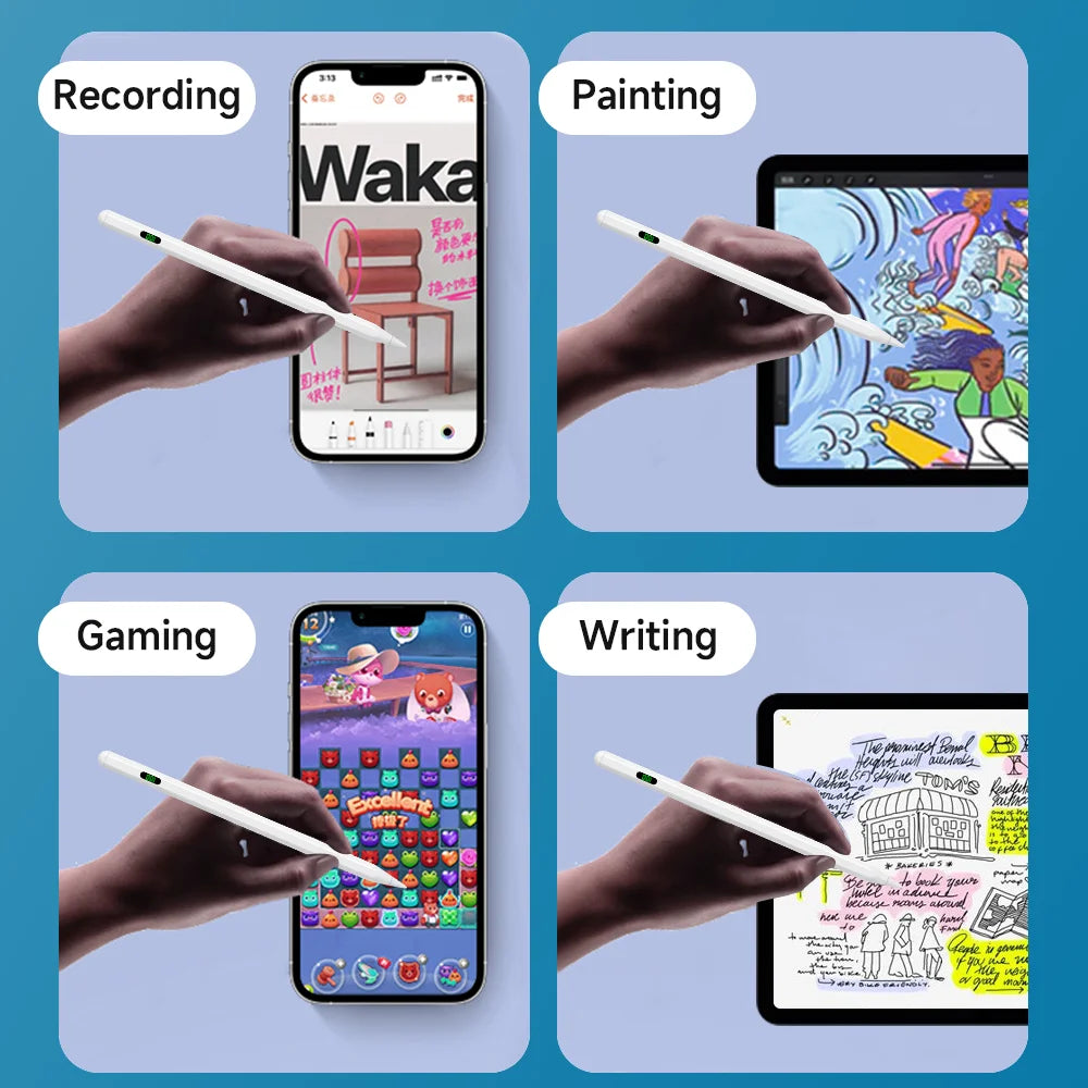 Universal Touch Screen Pen For iPhone Accessorie For Apple Haiwei Samsung Stylus For iPad Magnetic Tilt Sensitive