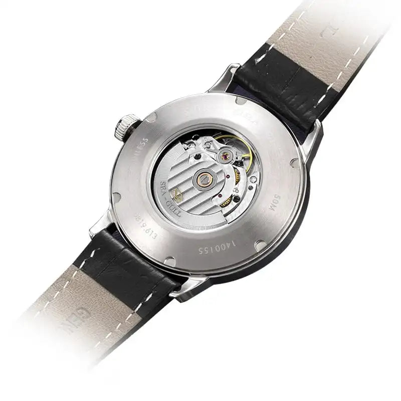 2023 Seagull Men's Mechanical Wristwatches Business Calendar Watch 50m Waterproof Leather Buckle Mens Watches  819.613