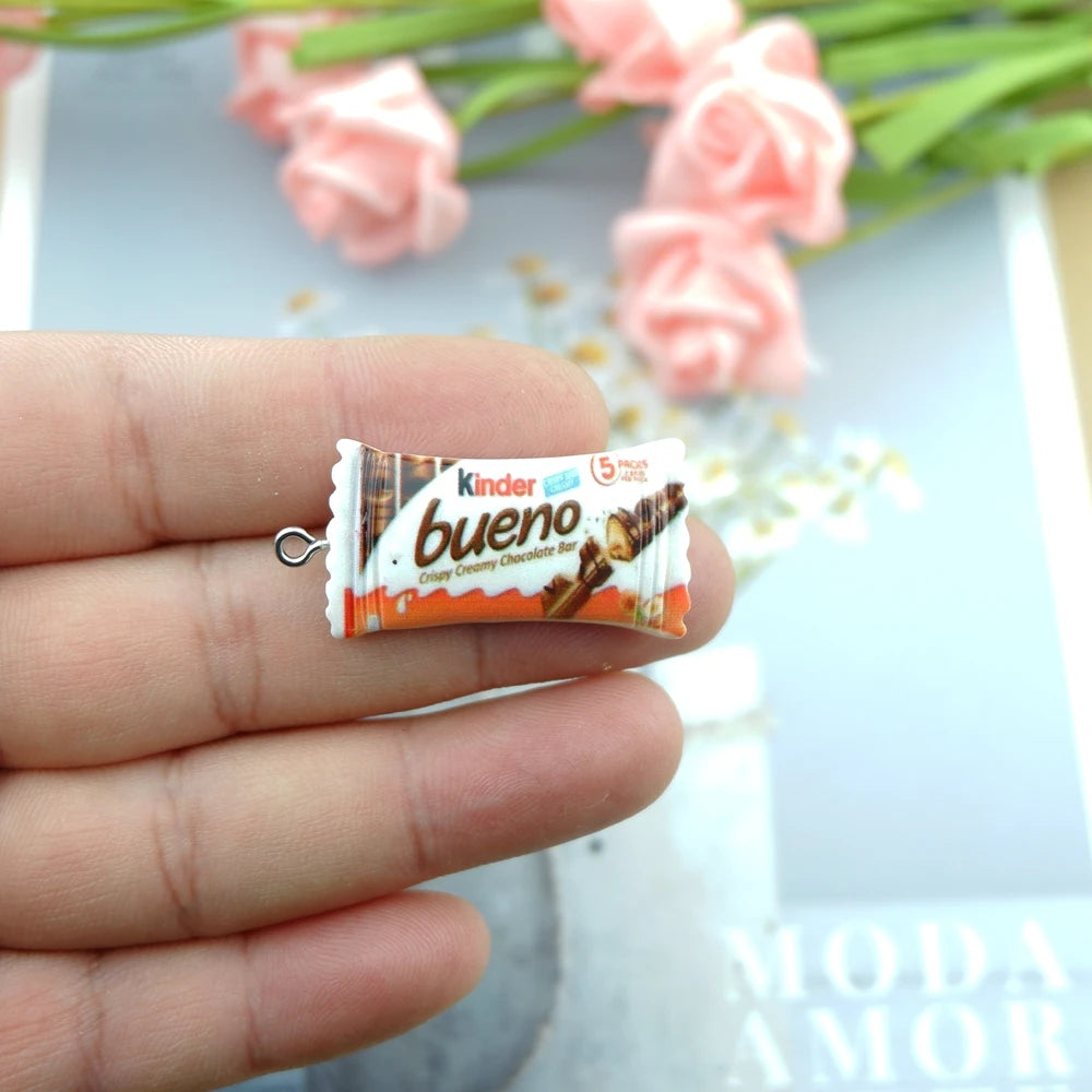 Cute Chocolate Candy Charms for Jewelry Making Diy Earring Bracelet Pendant Accessories Findings Phone Making Wholesale Bulk