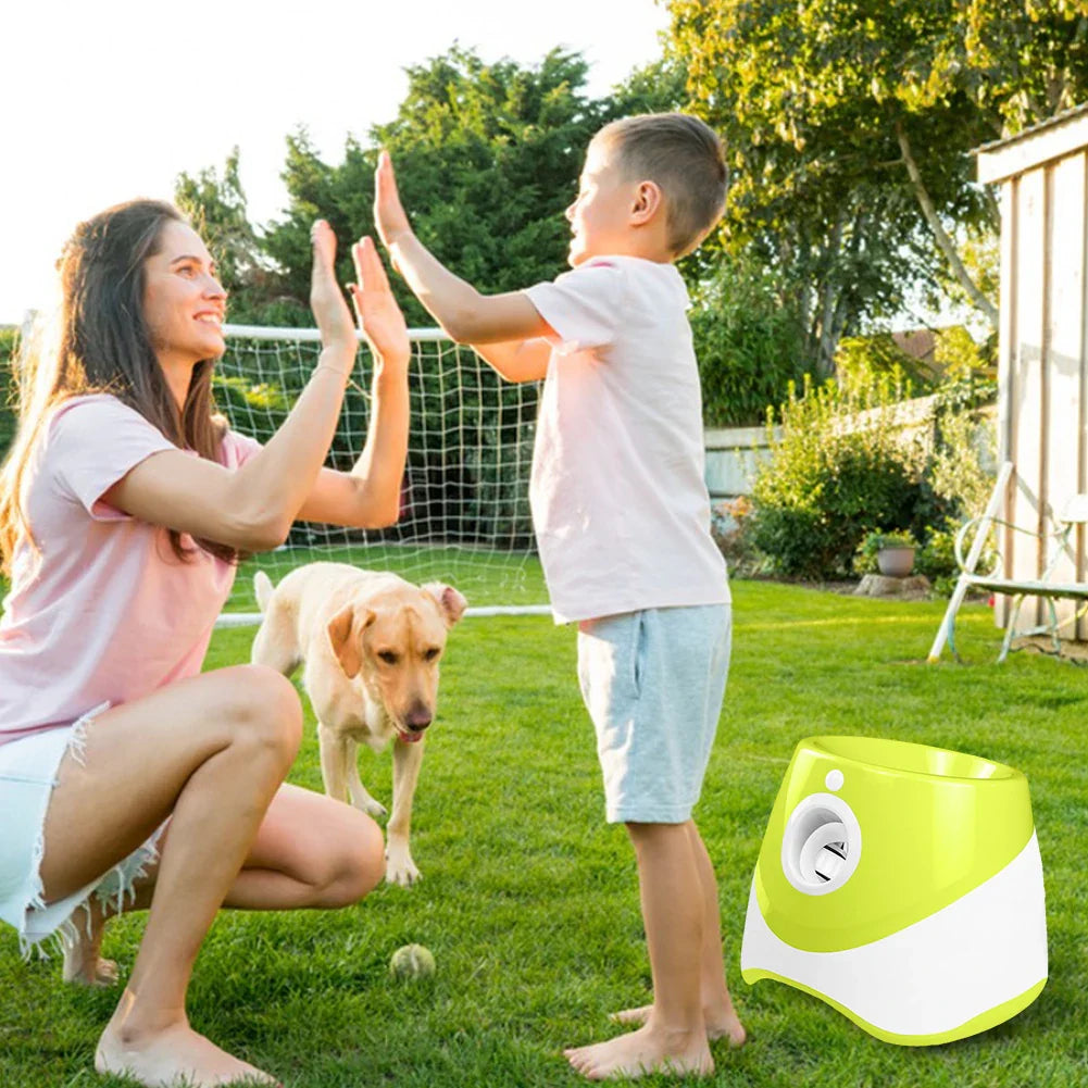 Automatic Dog Ball Launcher Automatic Pet Dogs Chase Toy Ball Launcher Dog Toy Dog Tennis Automatic Launcher Pet Interactive Toy