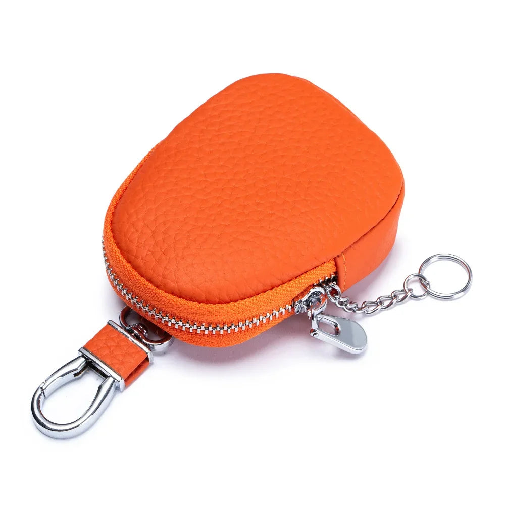 Xajzpa  New Leather Coin Purse Small Women Change Wallet Personalize Mini Key Ring Pouch earphone Storage Bag girls Gift