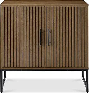 2-Door Rattan Cabinet