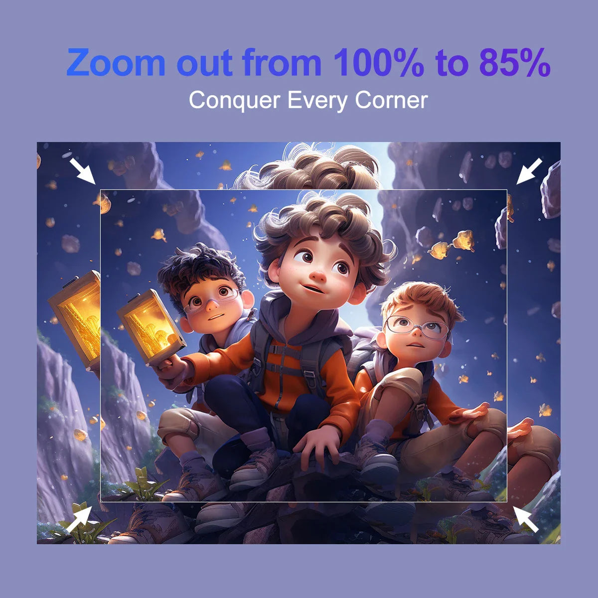 4K Android 11 Projector HY320