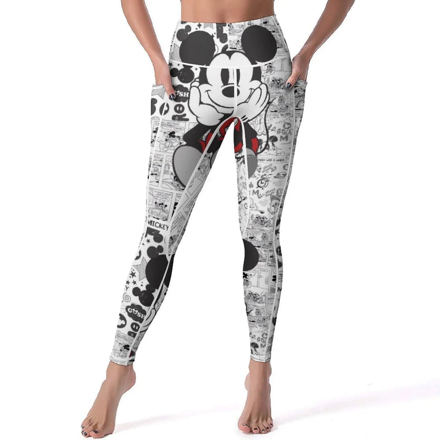 Women's Navy Water Repellent Cropped Stretch Pants