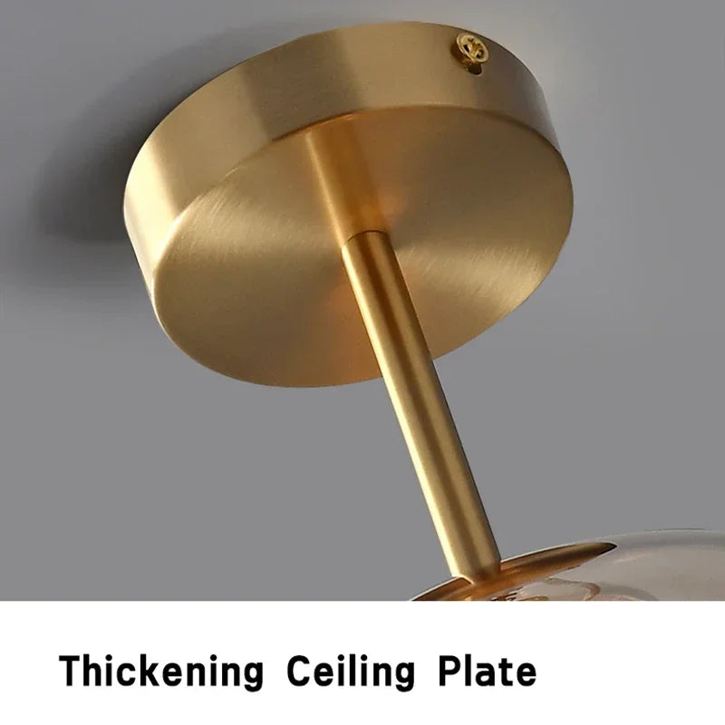 Modern Glass Ceiling Light