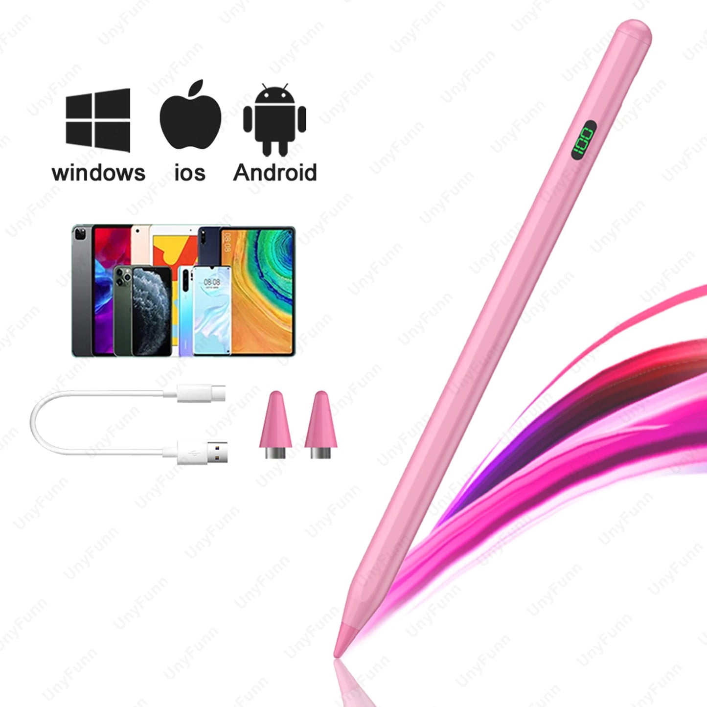 Universal Touch Screen Pen For iPhone Accessorie For Apple Haiwei Samsung Stylus For iPad Magnetic Tilt Sensitive