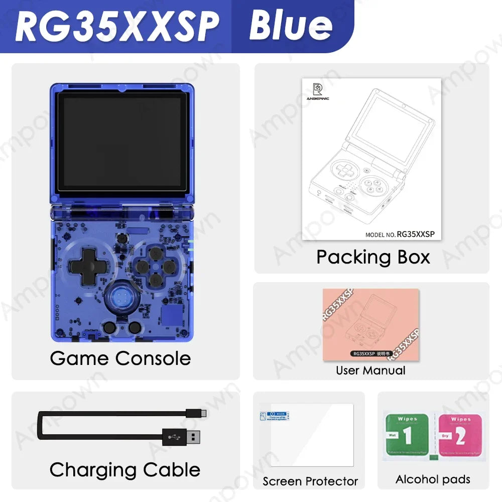 RG35XXSP Flip Game Console – Retro Gaming Handheld with IPS Display