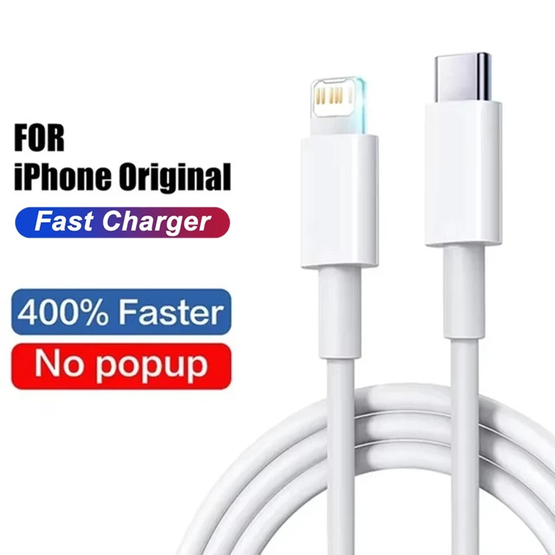 35W Fast USB Cable for iPhone 14 to 7 Plus
