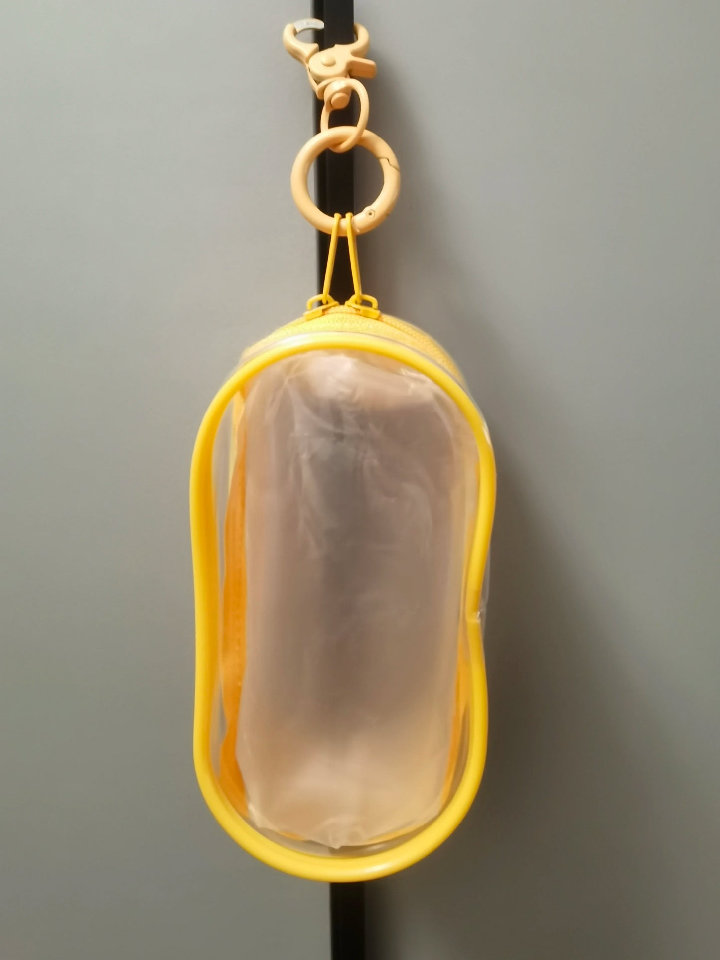 Multifunctional Clear Data Cable Storage Box Outdoor Travel Headset Storage Bag Data Cable Round Storage