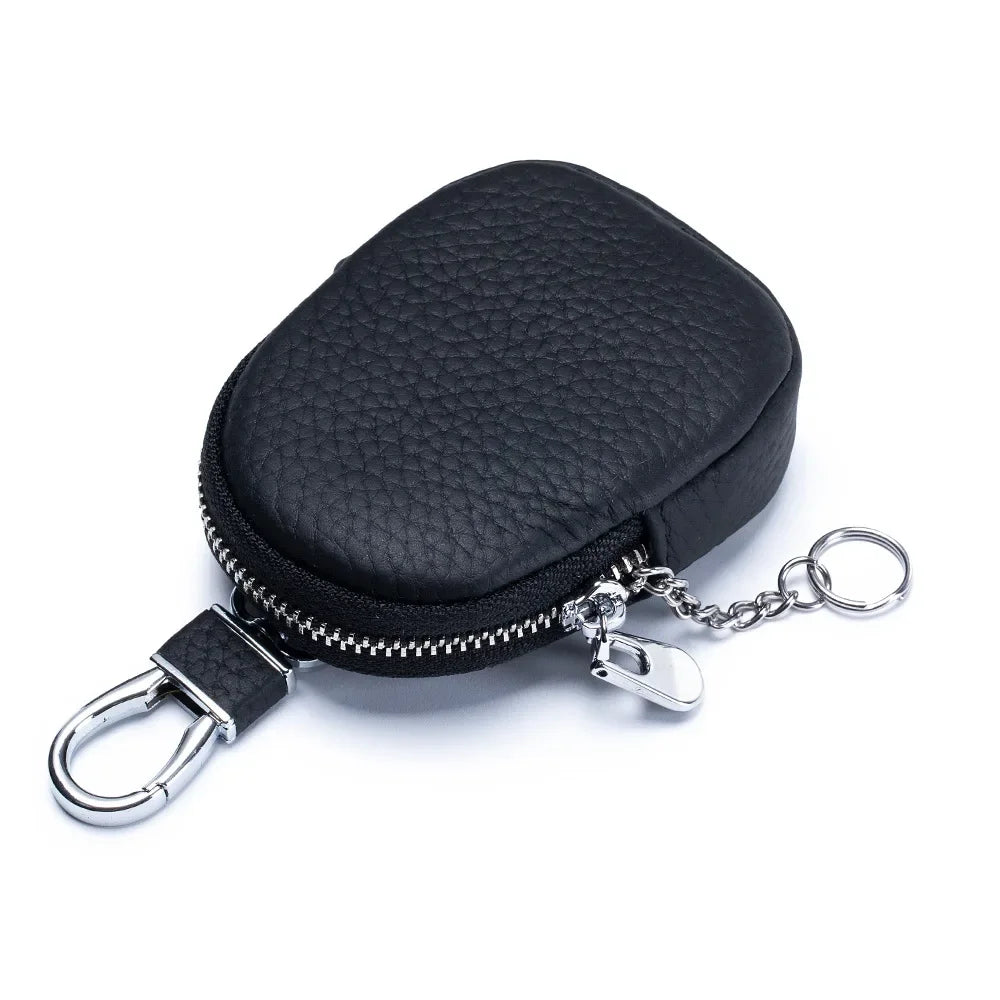 Xajzpa  New Leather Coin Purse Small Women Change Wallet Personalize Mini Key Ring Pouch earphone Storage Bag girls Gift