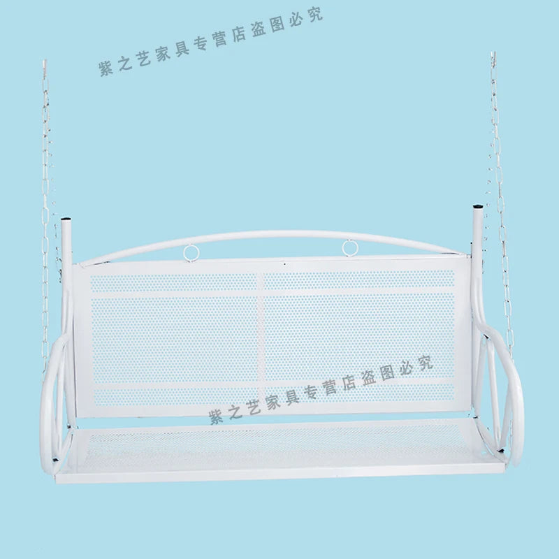 Wooden Swing Chair with Canopy