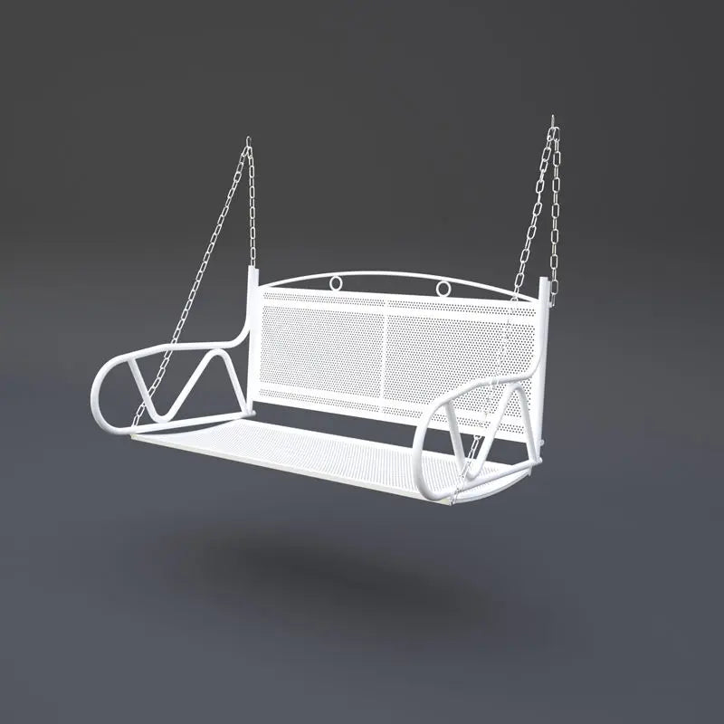 Wooden Swing Chair with Canopy