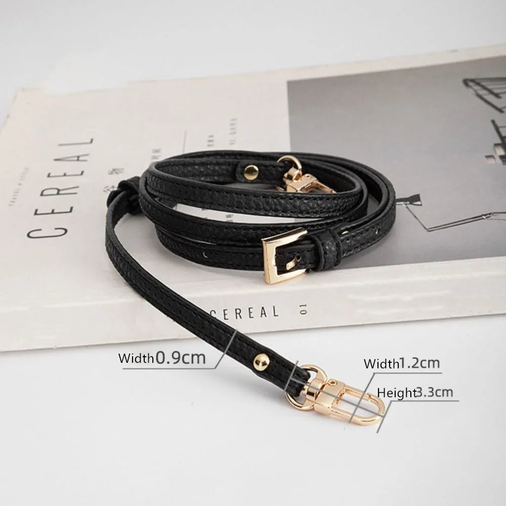 Fashion Leather Shoulder Strap for Longchamp Mini Bag Belt Crossbody Bags Accessories Handbag Replacement Straps DIY Parts