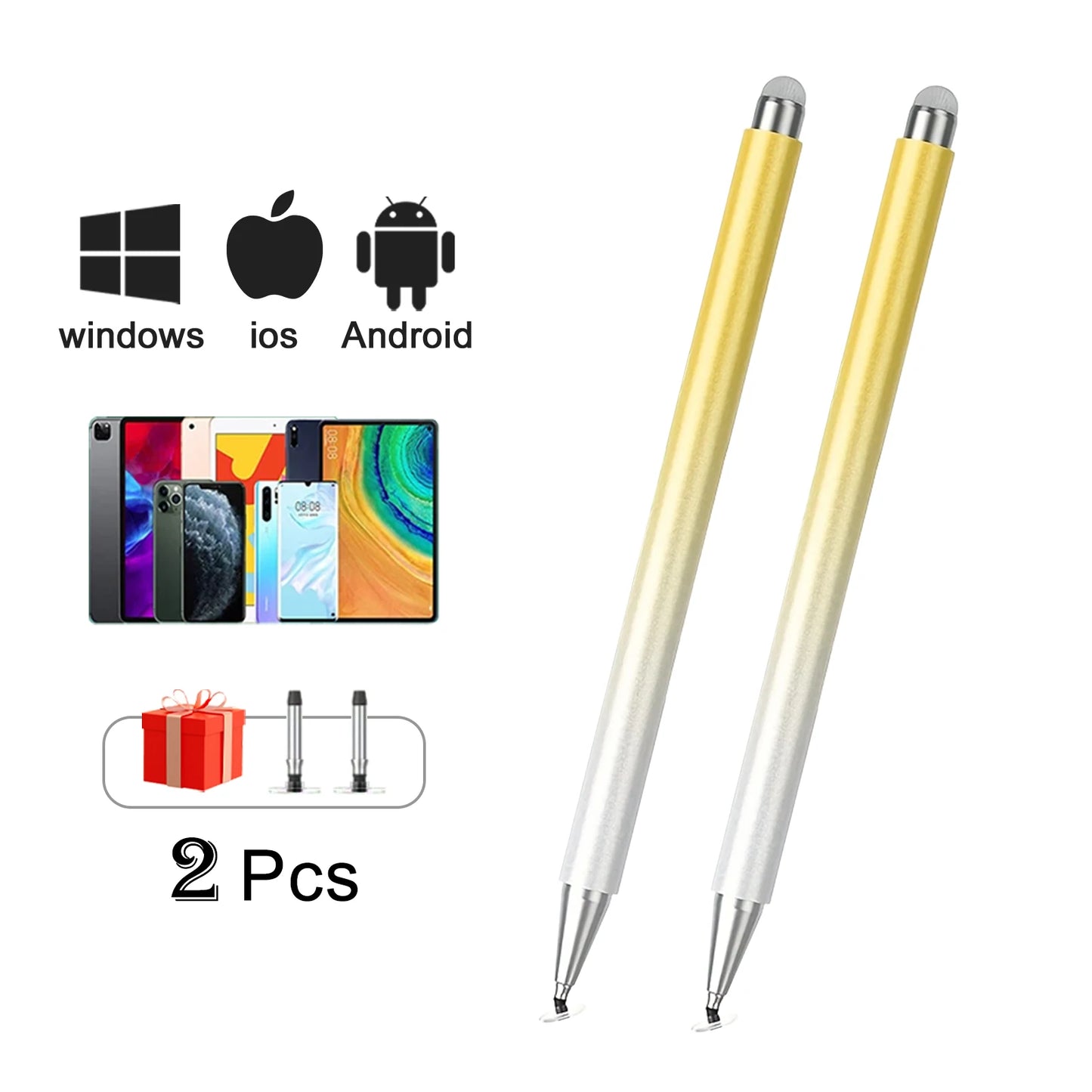 Universal Touch Screen Pen For iPhone Accessorie For Apple Haiwei Samsung Stylus For iPad Magnetic Tilt Sensitive