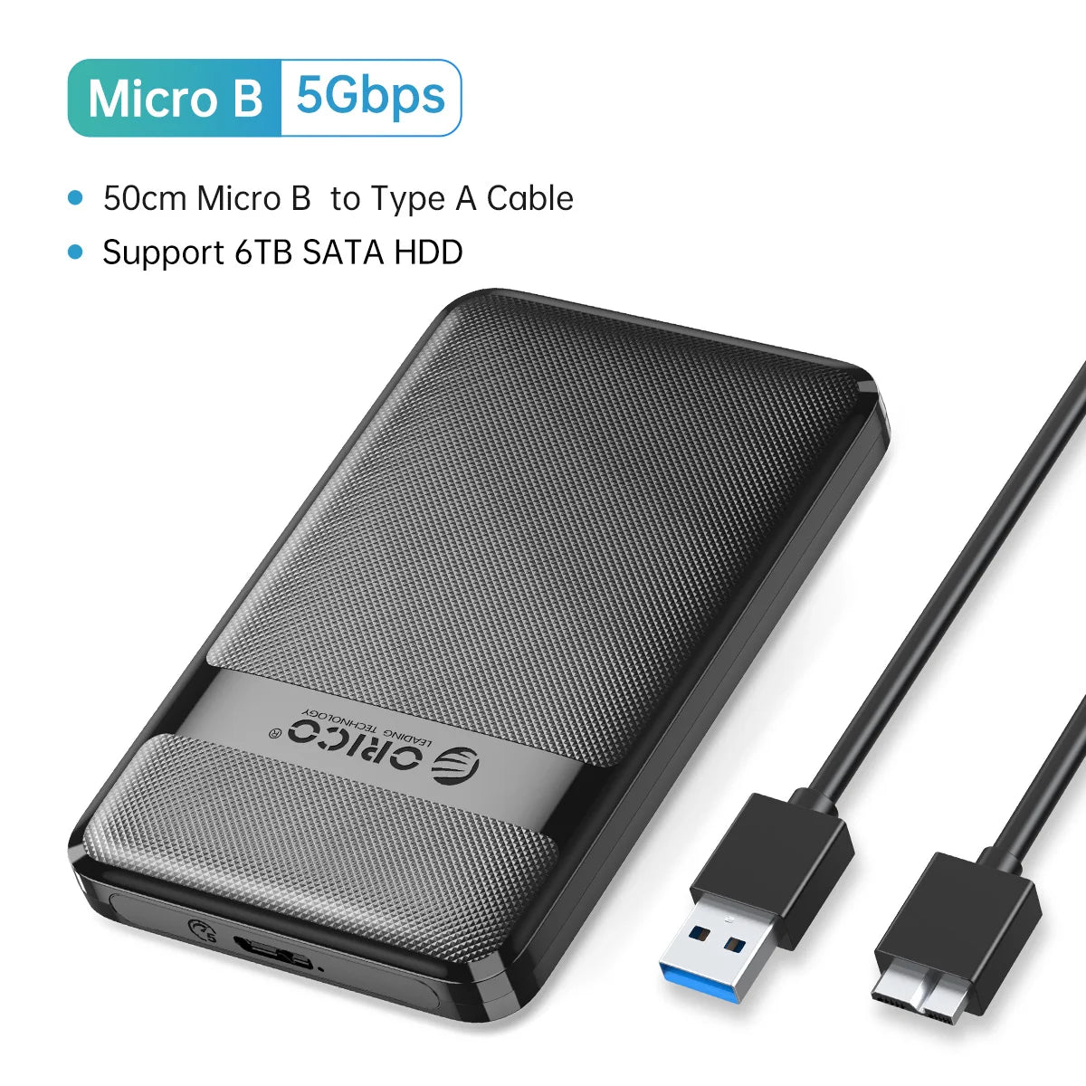 ORICO 10Gbps USB3.2 Gen2 Type-C M.2 NVMe/NGFF(SATA) Dual Protocol SSD Enclosure