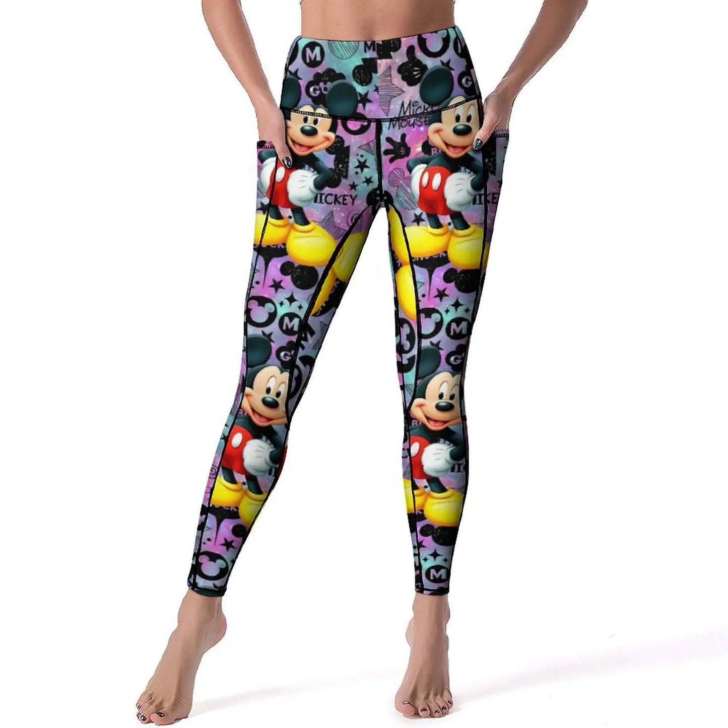 Women's Navy Water Repellent Cropped Stretch Pants