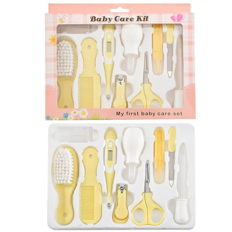 10-Piece Baby Health Care Kit for Newborn Grooming