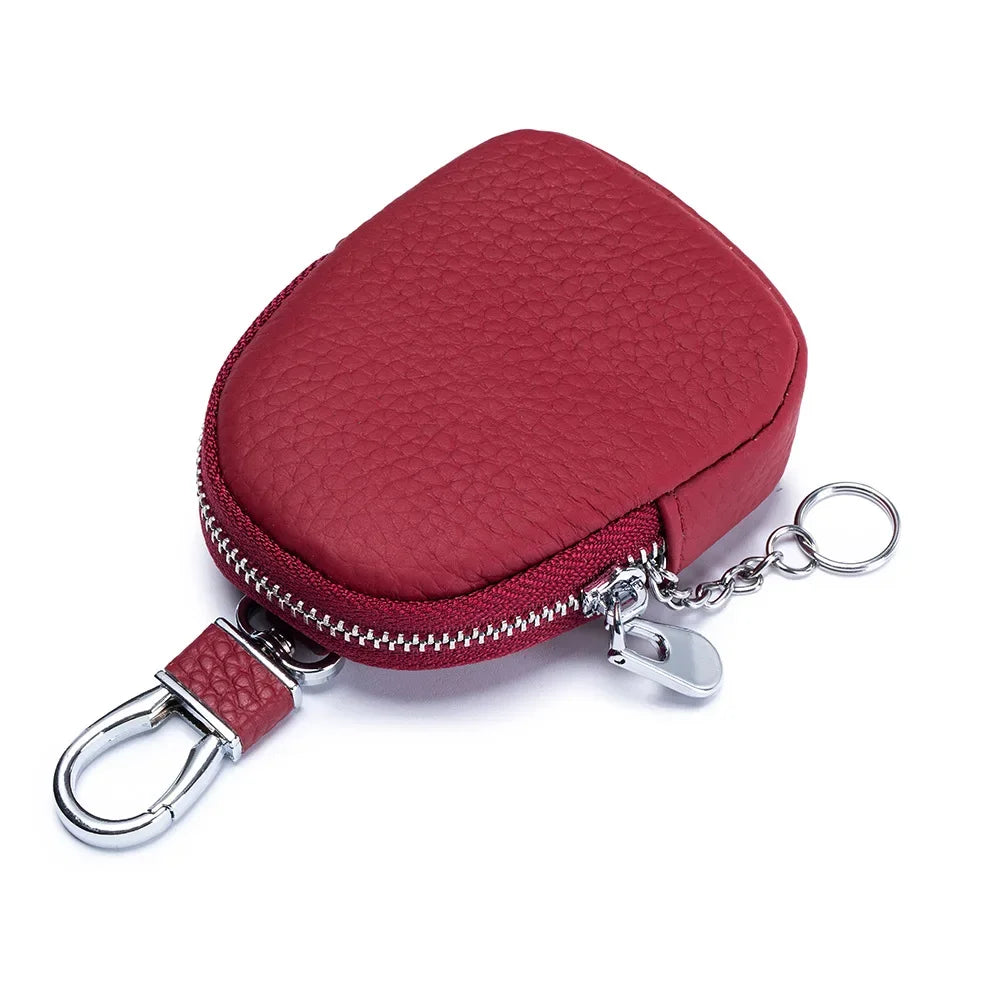 Xajzpa  New Leather Coin Purse Small Women Change Wallet Personalize Mini Key Ring Pouch earphone Storage Bag girls Gift