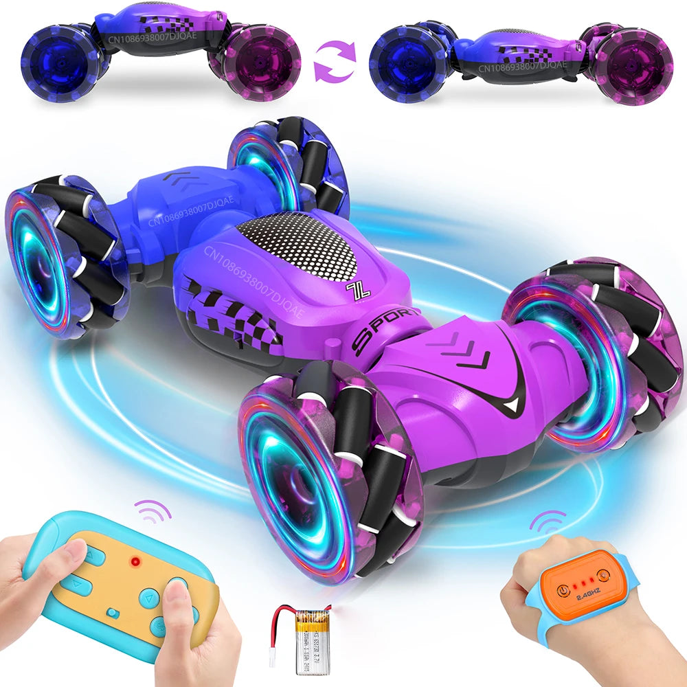 360° Flip Remote Control RC Car – Fun Toy for Kids & Adults