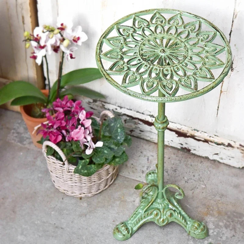 Outdoor Dining Setting for 2 | Bistro Set | Vintage Cast Aluminium | White