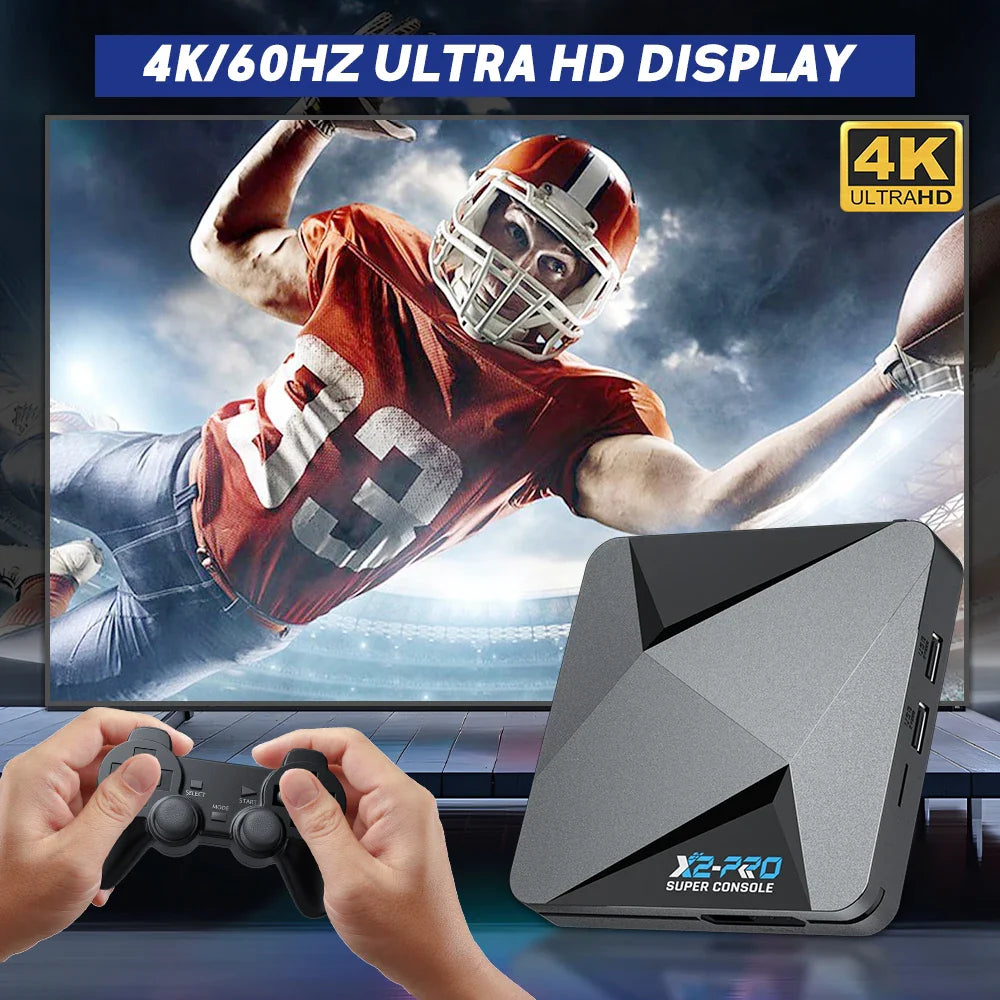 Super Console X2 Pro: Retro Game Box with 90,000+ Games & Gamepad – Ultimate Classic Gaming Experience