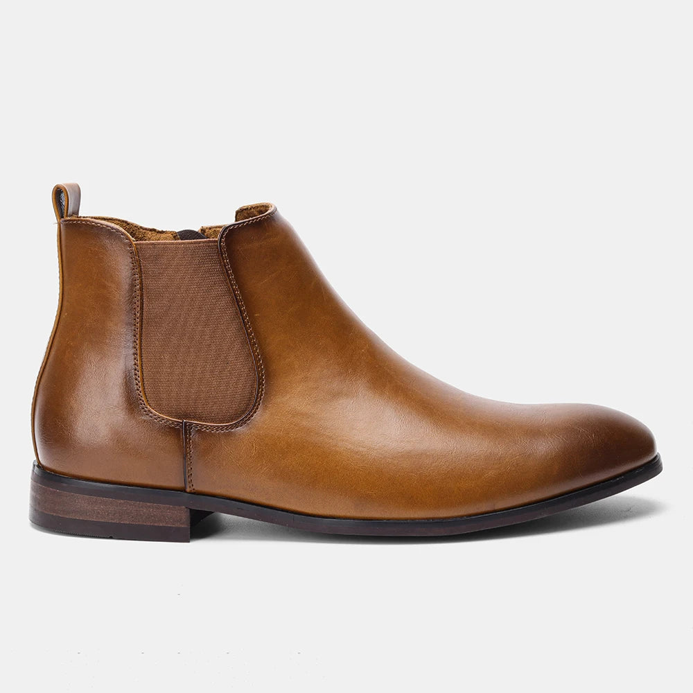 The Wayne Low-Cut Chelsea Boot - Marrone