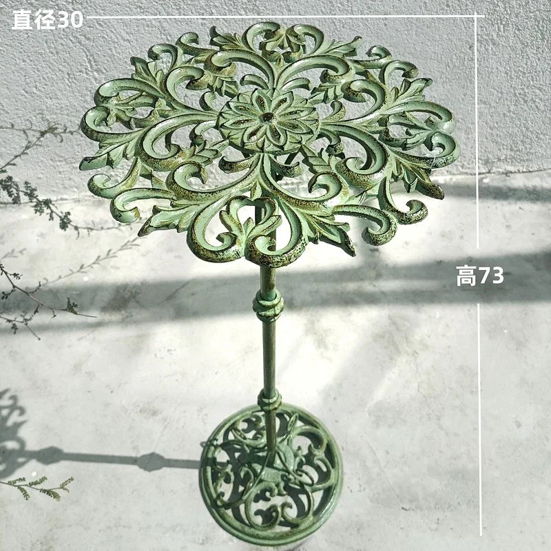 Outdoor Dining Setting for 2 | Bistro Set | Vintage Cast Aluminium | White