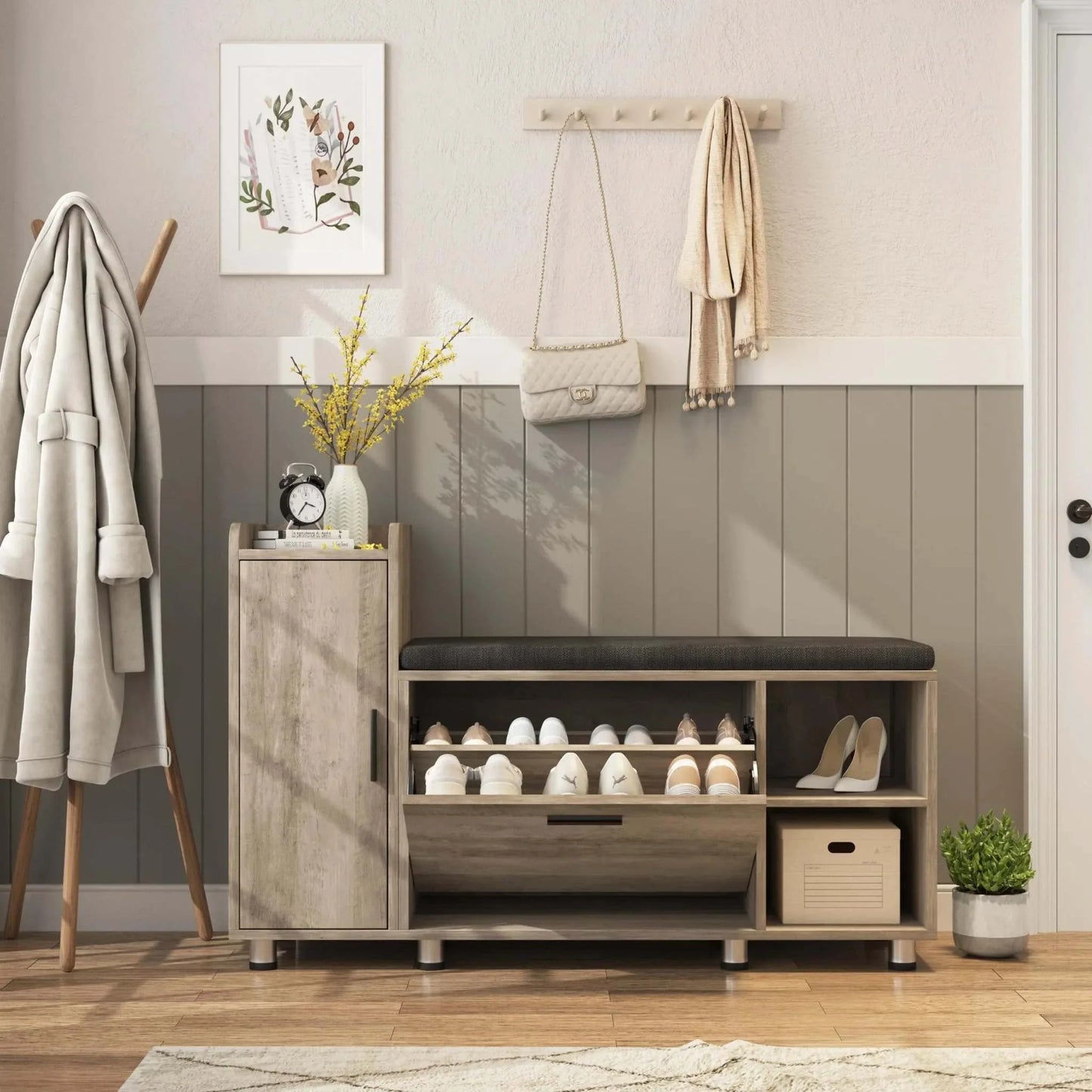 Cabinet with Adjustable Shelf for Living Room Furniture 🌟