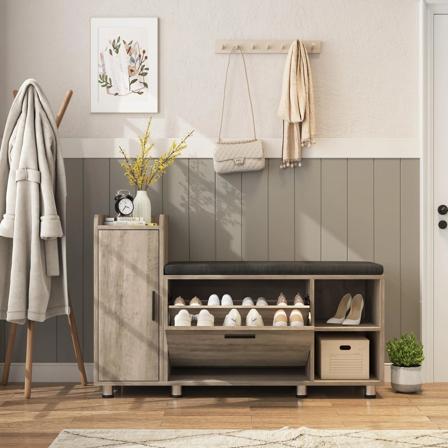 Cabinet with Adjustable Shelf for Living Room Furniture 🌟