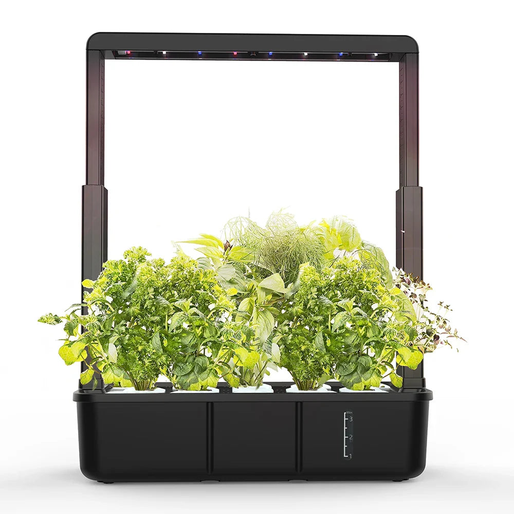 Hydroponics Growing System With 15 Planting Hole Full Spectrum Led Light Non-toxic Soilless Smart Indoor Garden