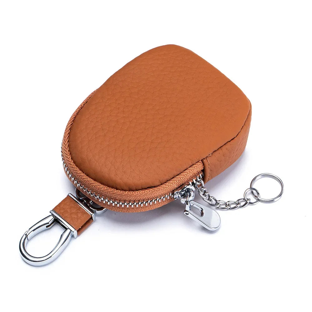 Xajzpa  New Leather Coin Purse Small Women Change Wallet Personalize Mini Key Ring Pouch earphone Storage Bag girls Gift