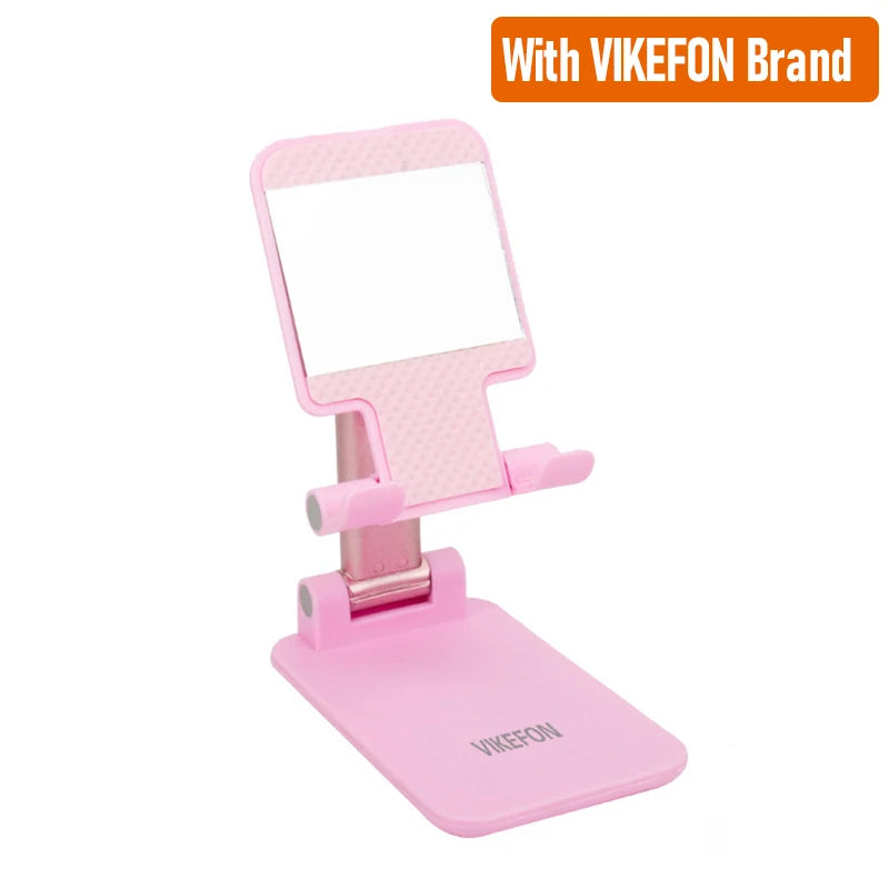 Foldable Mobile Phone Holder Stand Tablet Desk Mount Table Flexible Adjustable Desktop Live Lazy Bracket Support For All Phones